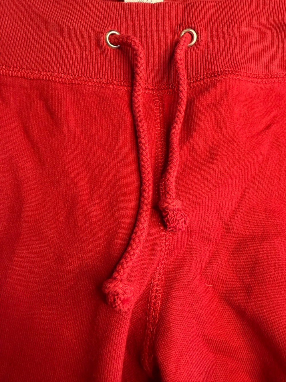 VTG Lucky Brand Y2K Knockout Pinup Wide Leg Sweatpants Red Size S RARE - Picture 7 of 8